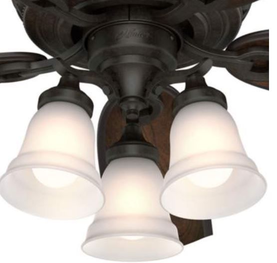 Hunter Promenade Brittany Bronze LED Ceiling Fan thumbnail 3