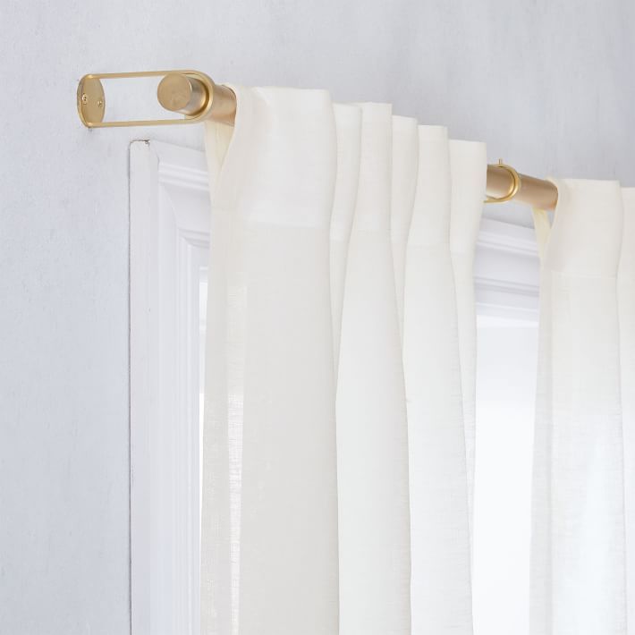 Sheer European Flax Linen Curtain thumbnail 2