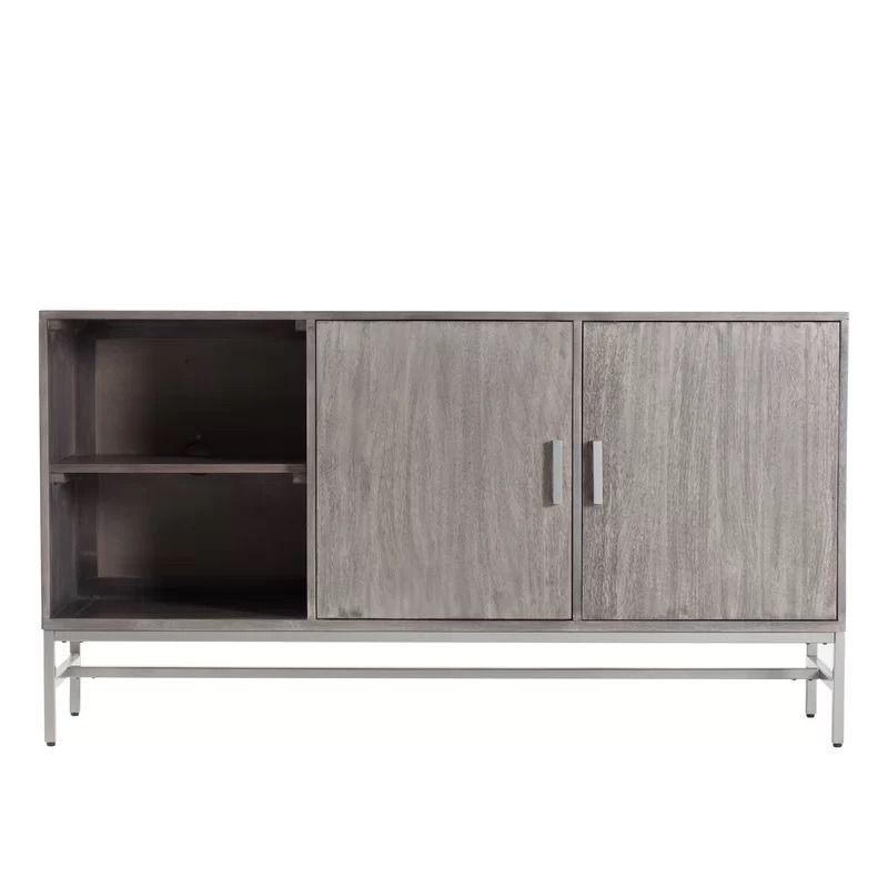Kathleen Solid Mango Wood TV Stand thumbnail 3
