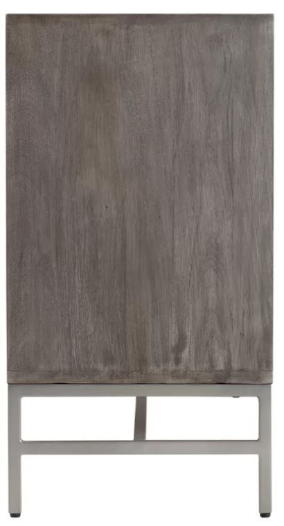 Kathleen Solid Mango Wood TV Stand thumbnail 4