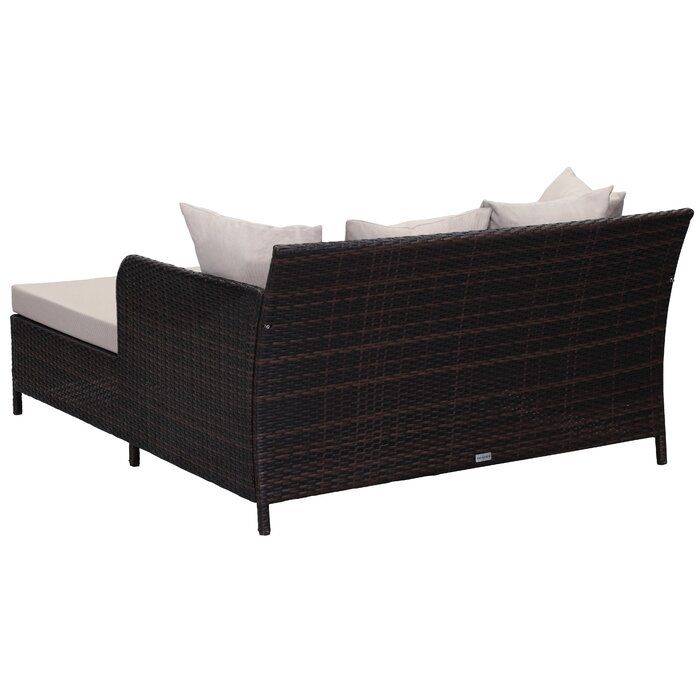 Andromeda Double Chaise Lounge with Cushion thumbnail 8