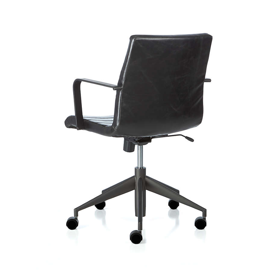 Graham Black Office Chair thumbnail 5