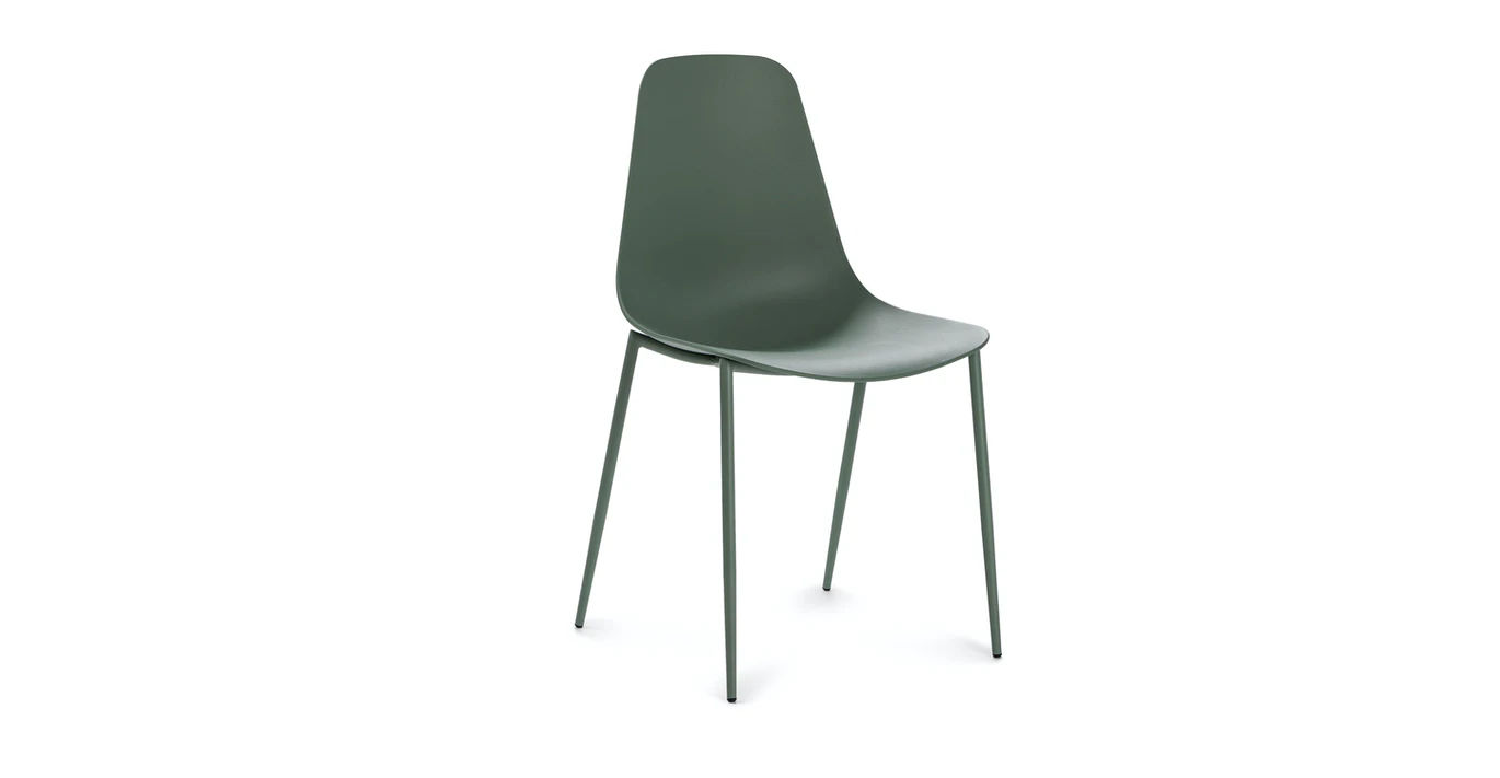 Svelti Aloe Green Dining Chair Set Of 2 thumbnail 2