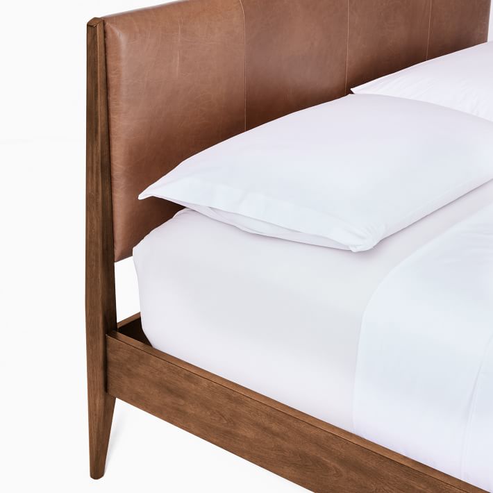 Modern Leather Show Wood Bed-King thumbnail 3