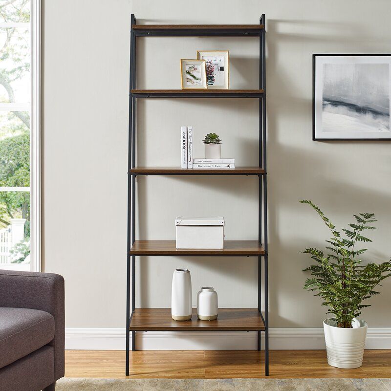 Diego Metal Ladder Bookcase thumbnail 2