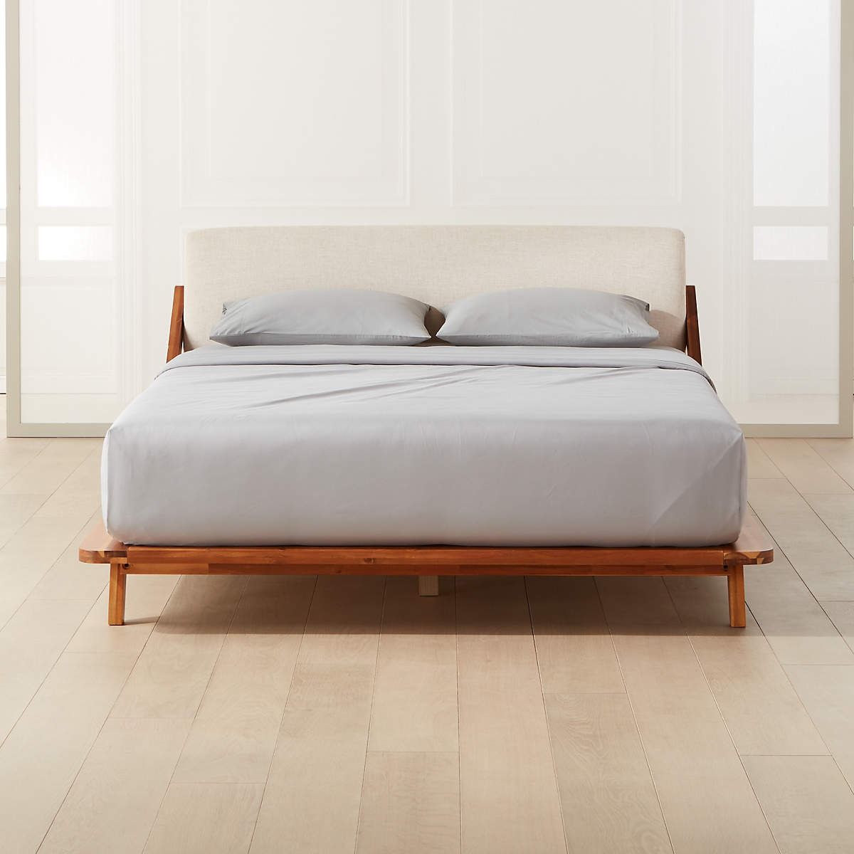 DROMMEN ACACIA WOOD KING BED thumbnail 4