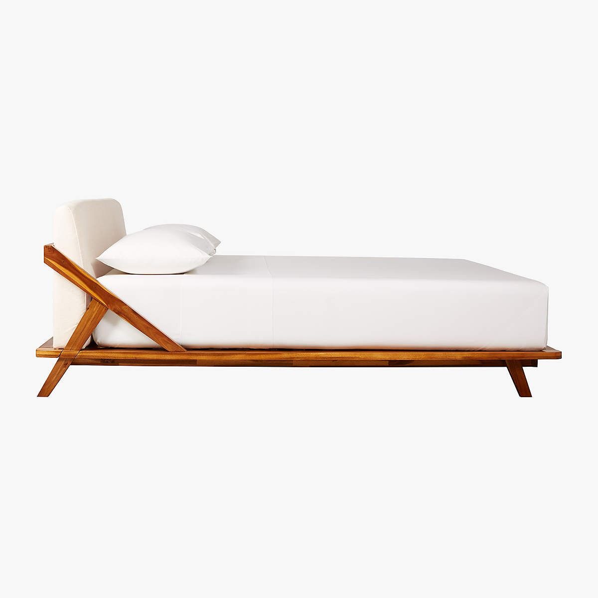 DROMMEN ACACIA WOOD KING BED thumbnail 5