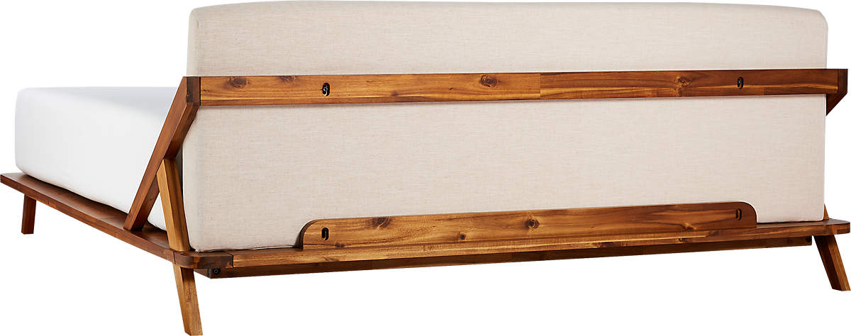 Drommen Acacia Wood Bed-King thumbnail 3