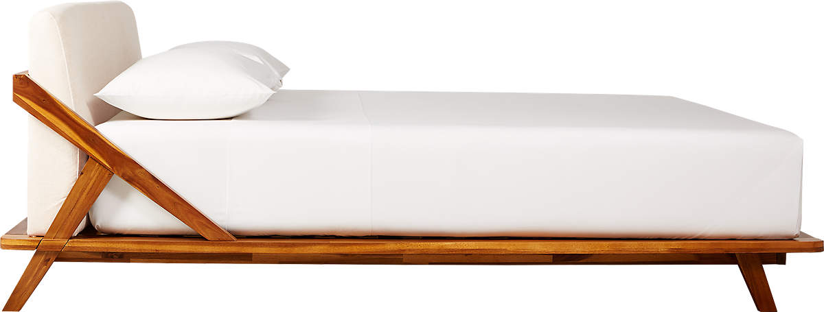 Drommen Acacia Wood Bed-King thumbnail 4