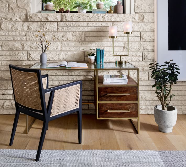 Lisbon Cane Dining Armchair thumbnail 4