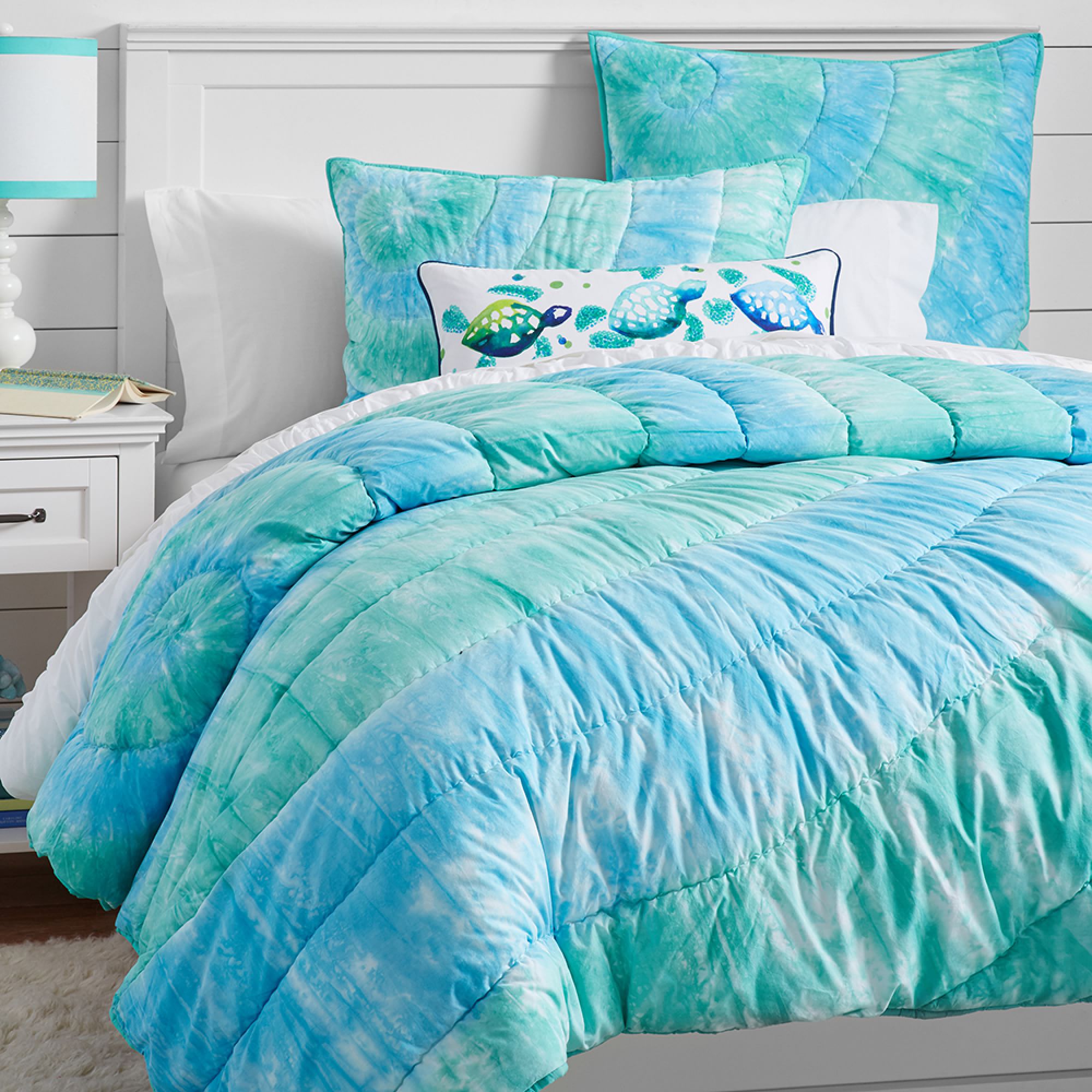 Dunes Tie Dye Cotton Sham With insert-26"x20" thumbnail 2