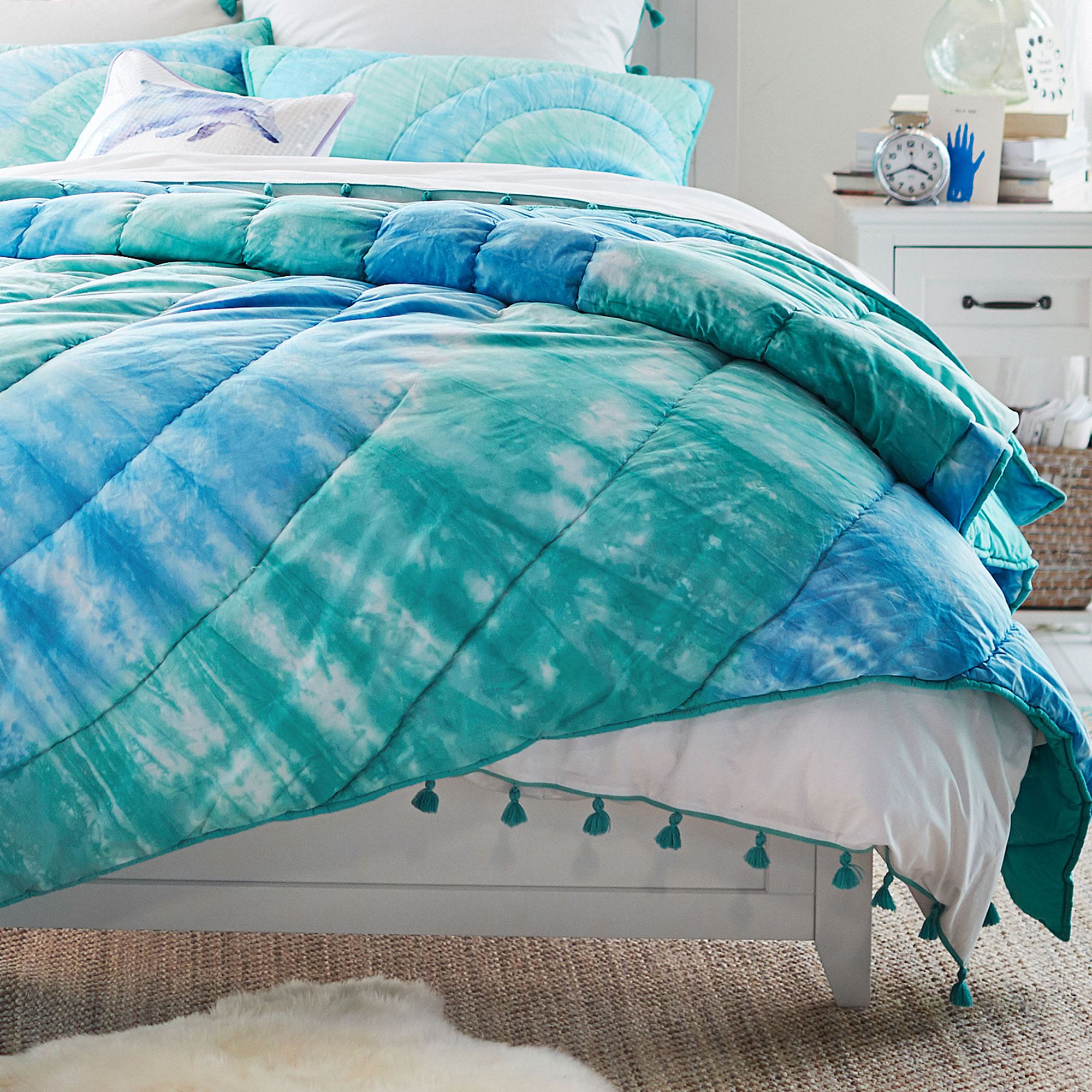 Dunes Tie Dye Cotton Sham With insert-26"x20" thumbnail 3
