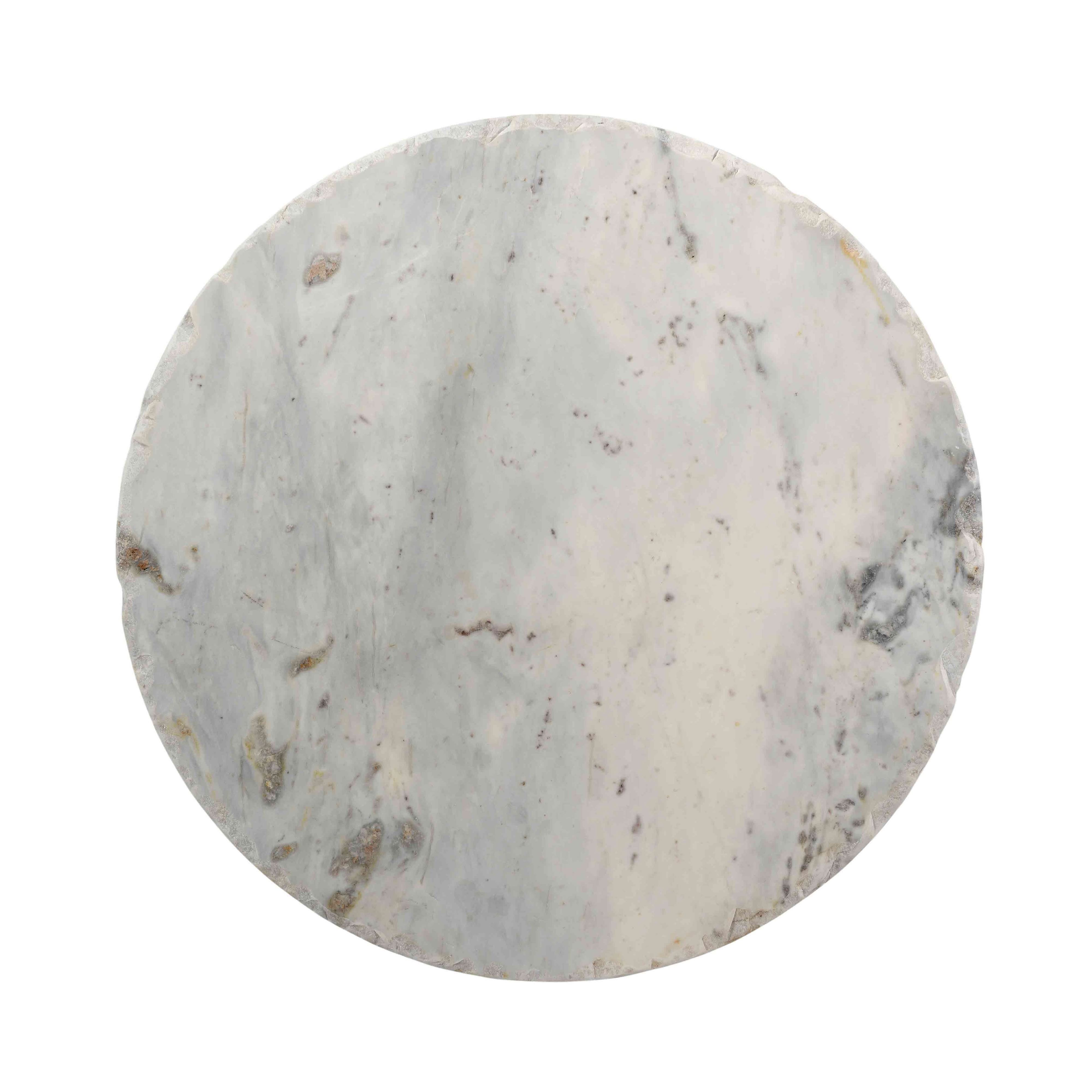 ORBITAL WHITE MARBLE COCKTAIL TABLE thumbnail 4