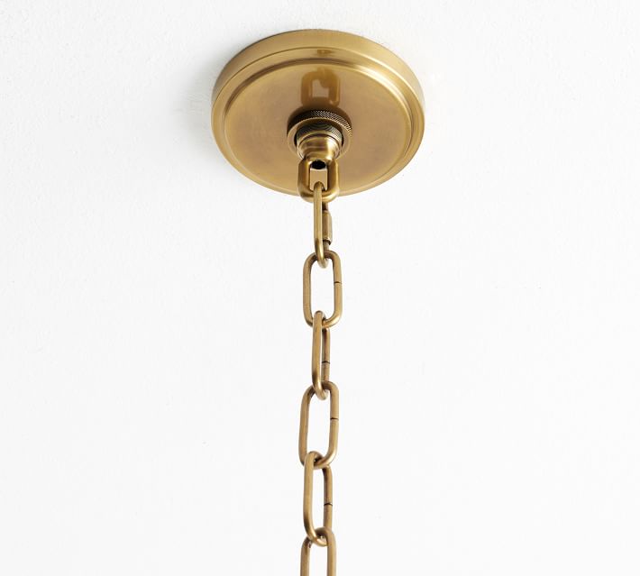 Lucca Iron Chandelier thumbnail 2