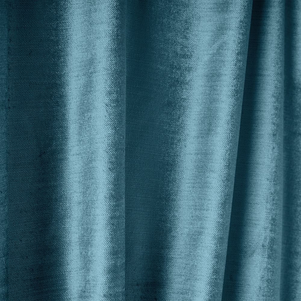 Luster Velvet Curtain Regal Blue thumbnail 3