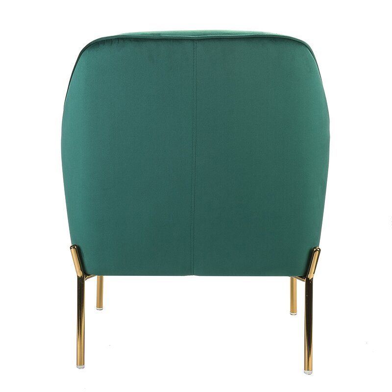 Cleo Wide Velvet Armchair thumbnail 3