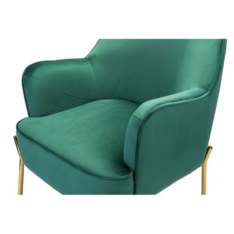 Cleo Wide Velvet Armchair thumbnail 10