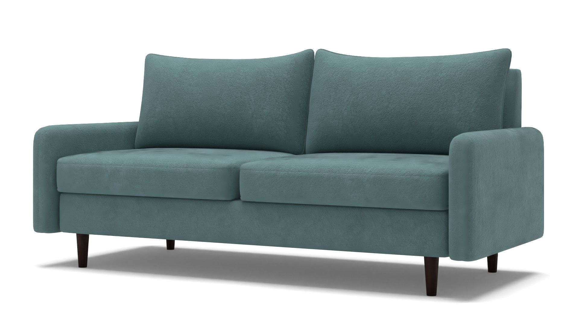 Britany Velvet Round Arm Sofa thumbnail 3