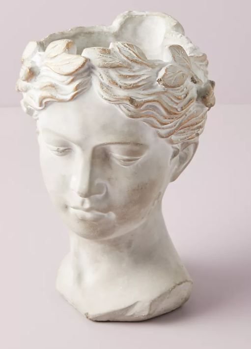 Grecian Bust Pot small thumbnail 2