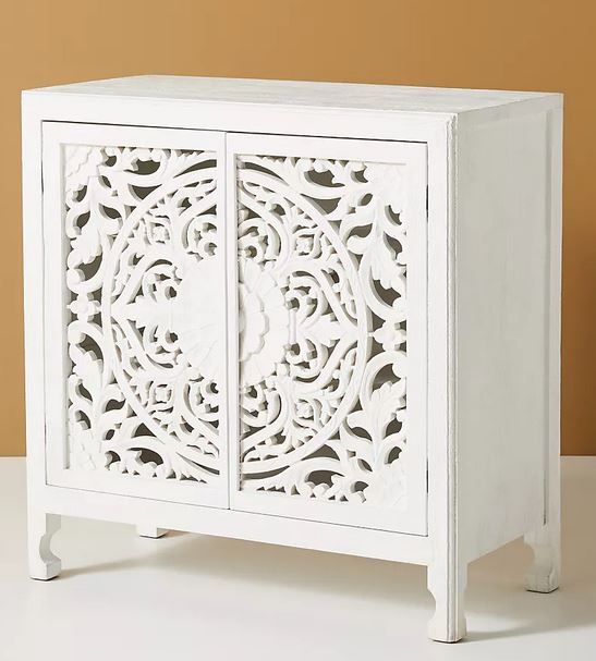  Handcarved Lombok Entryway Cabinet thumbnail 2