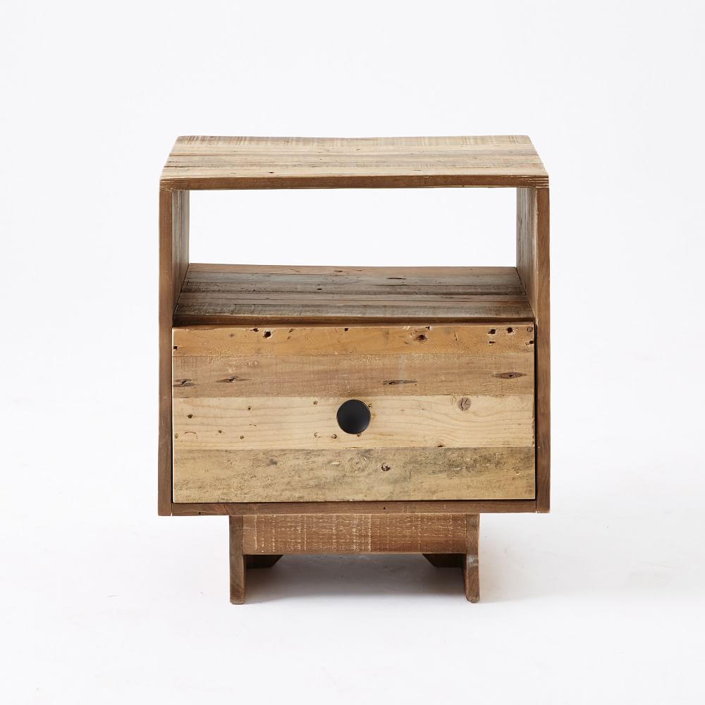 Emmerson Reclaimed Wood Nightstand thumbnail 6