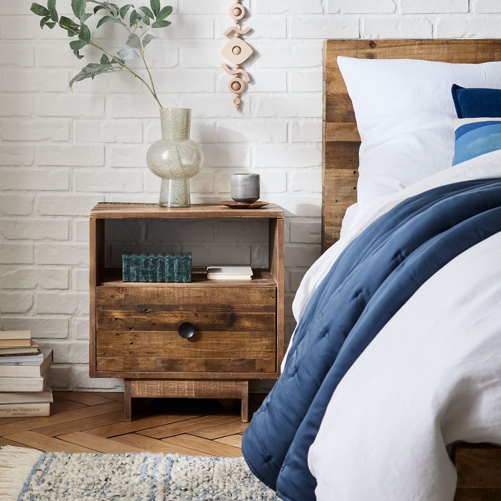 Emmerson Reclaimed Wood Nightstand thumbnail 10