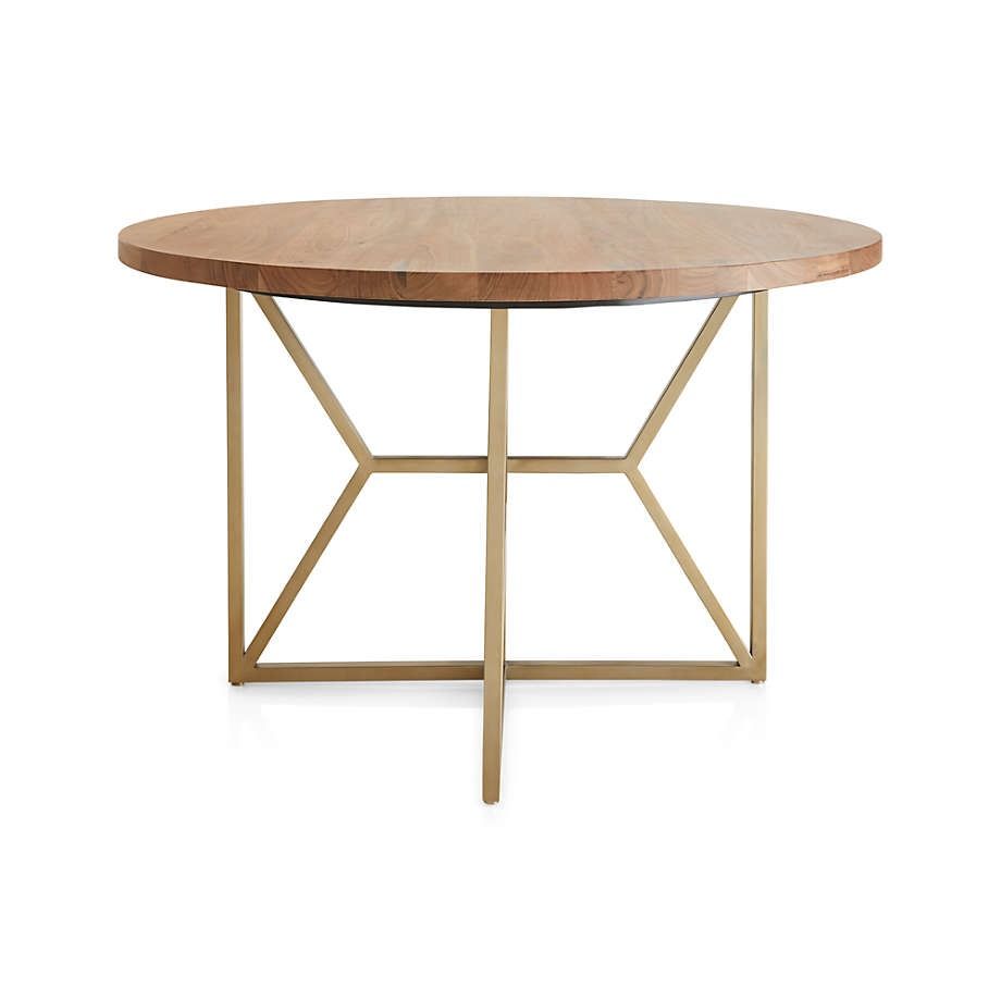 Hayes Round Acacia Dining Table thumbnail 3
