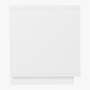 Gallery White 2 Drawer Nightstand thumbnail 4