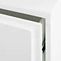 Gallery White 2 Drawer Nightstand thumbnail 5