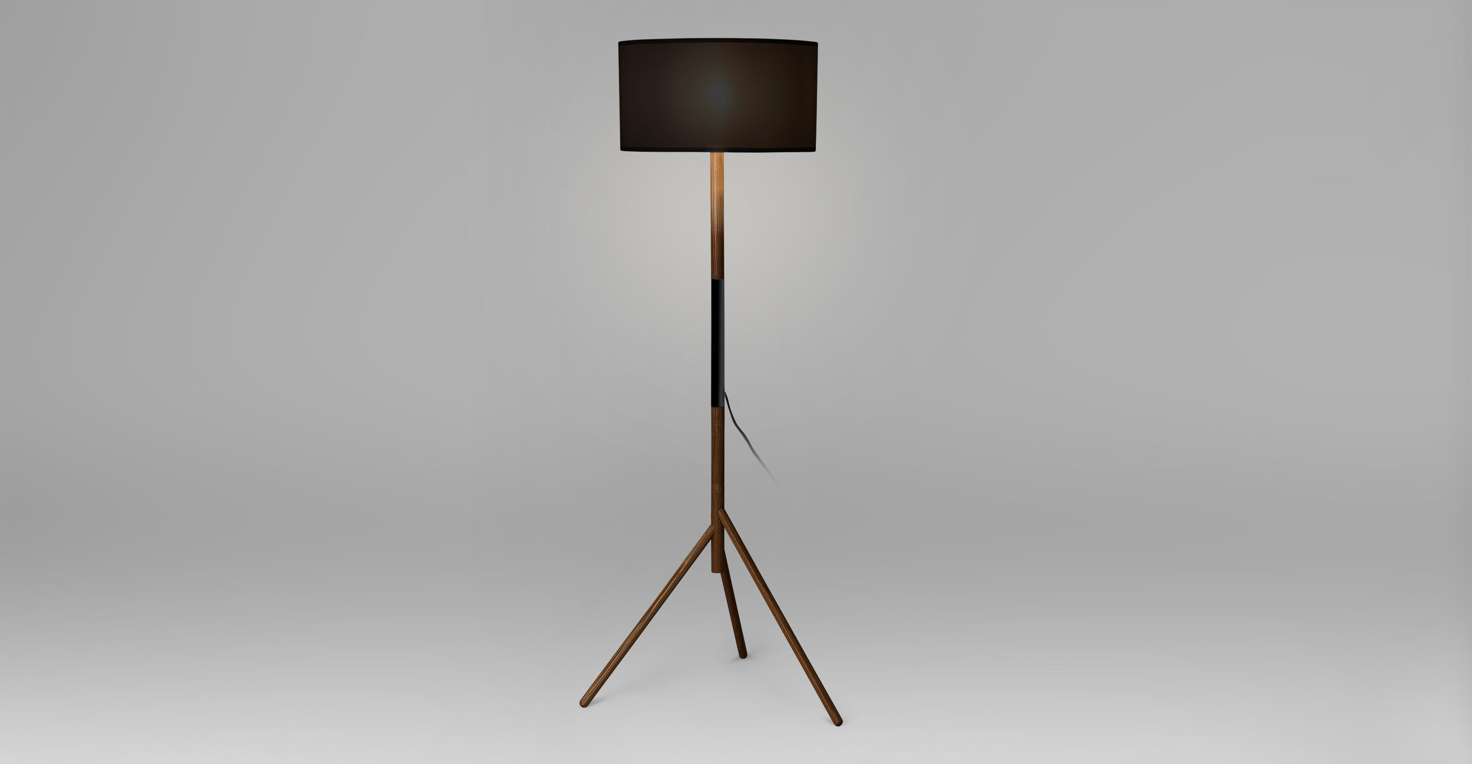Stilt Black Floor Lamp thumbnail 2