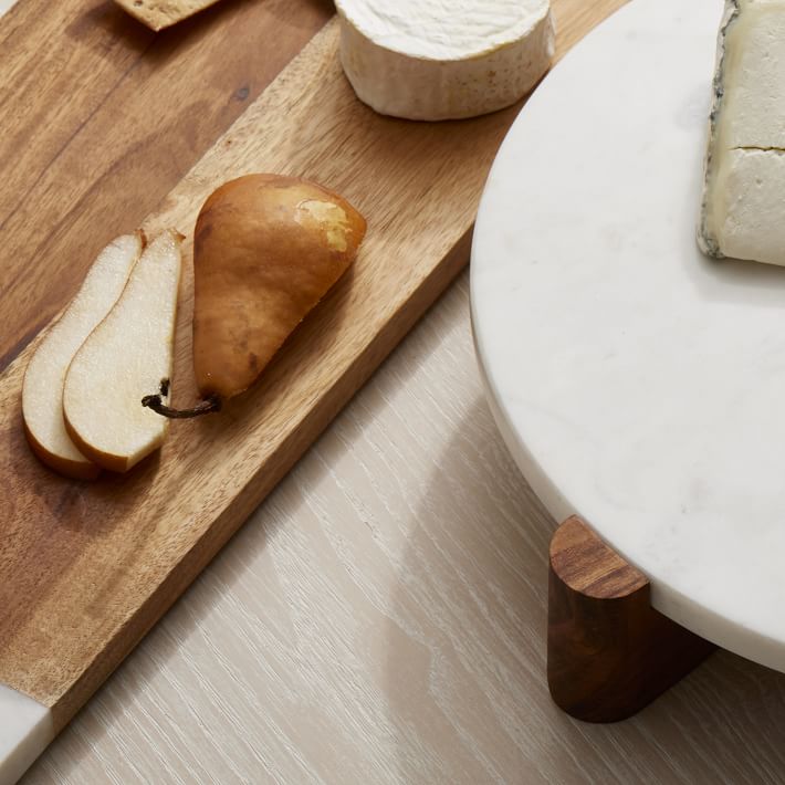 Mixed Marble & Wood Preston Serveware thumbnail 2