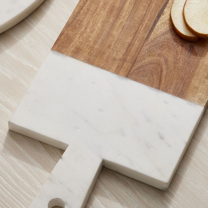 Mixed Marble & Wood Preston Serveware thumbnail 5