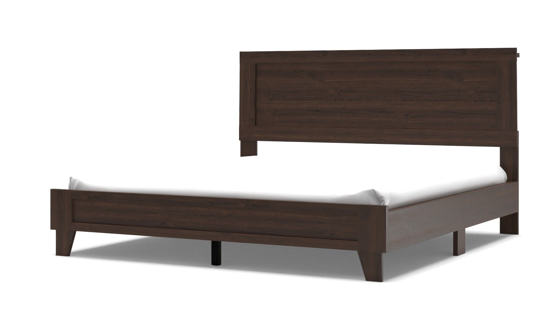 Snowberry Low Profile Platform Bed-King thumbnail 2