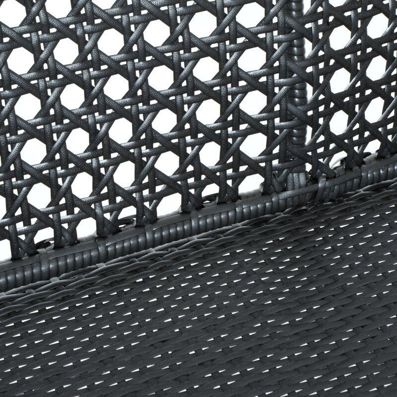 Shupe Steel Rattan Glider Bench thumbnail 4