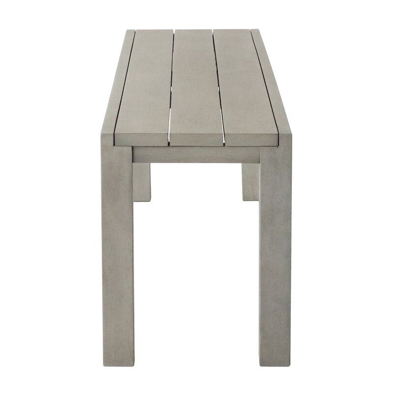 Duley Wooden Picnic Bench thumbnail 3