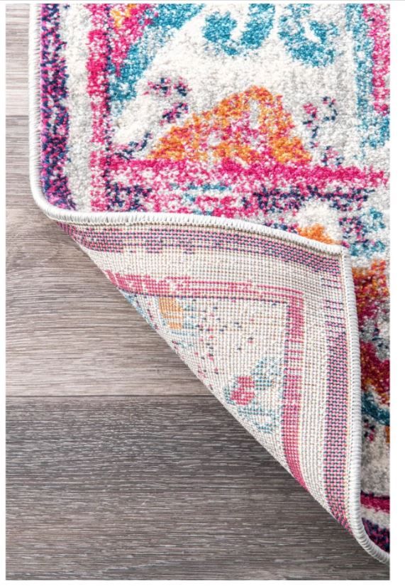 Nuloom Vintage Floral Kiyoko Area Rug-6'x9' thumbnail 4