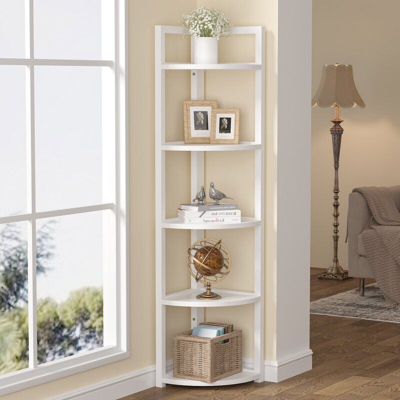 Haseltine Steel Corner Bookcase thumbnail 2