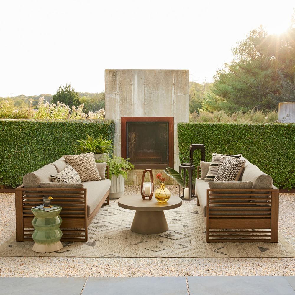 Fringe Diamond Indoor Outdoor Pillow thumbnail 2