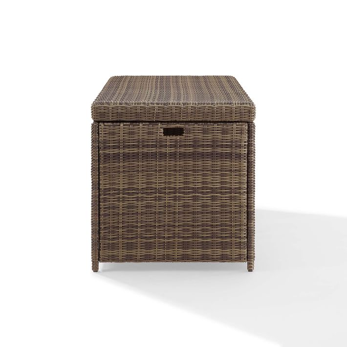 Bradenton Outdoor Wicker Storage thumbnail 2
