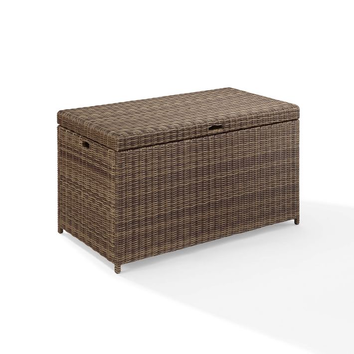 Bradenton Outdoor Wicker Storage thumbnail 4