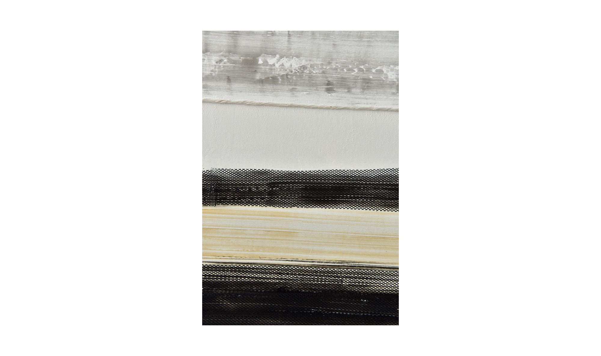 Stormy Framed Canvas - Gold thumbnail 2