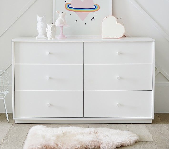 Milo Extra-Wide Dresser - Simply White thumbnail 3