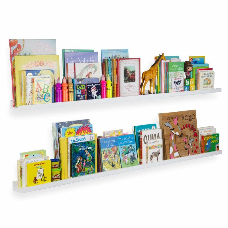 Aethan Picture Ledge Wall Shelf Set of 2 thumbnail 2