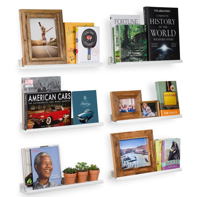Anij 6 Piece Picture Ledge Wall Shelf thumbnail 2