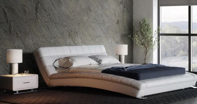 ADONIS LEATHER BED thumbnail 5