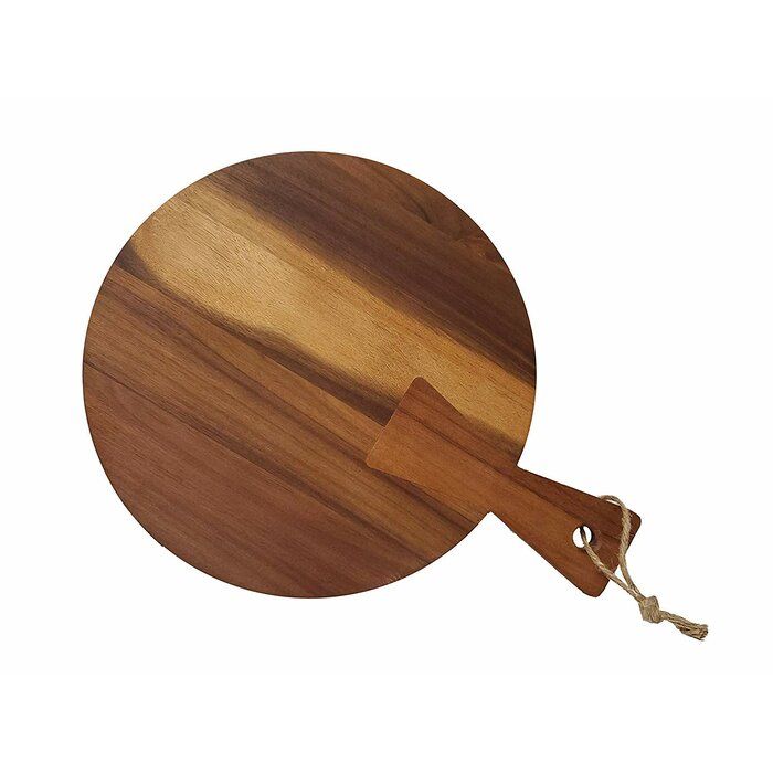 Rustic Serving Denmark 2 piece Acacia Wood Round Cutting Board Set (Set of 2) Denmark thumbnail 4