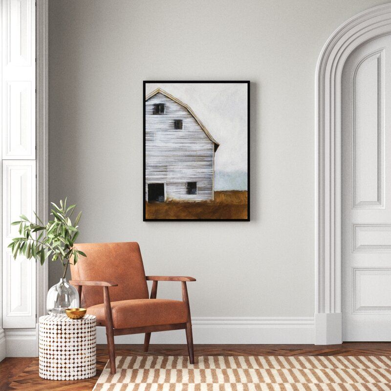 Abandoned Barn I Painting on Canvas thumbnail 2
