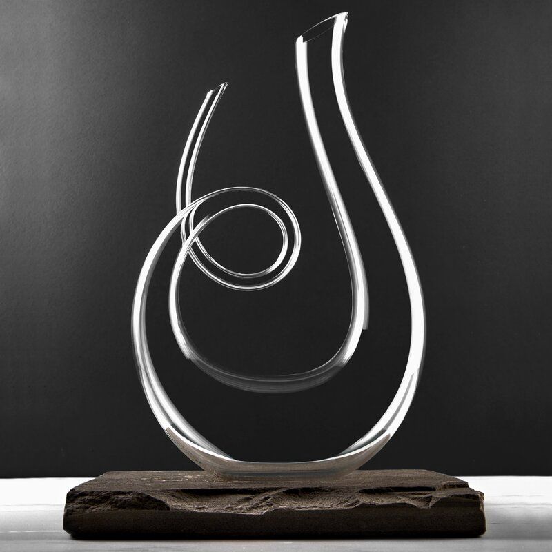 Art Series Treble 53 oz Wine Decanter thumbnail 3