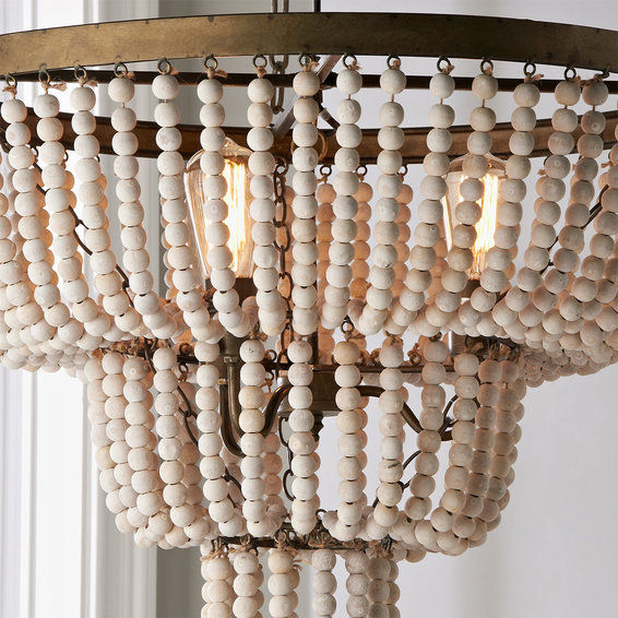 TIERED BASKET BEAD CHANDELIER thumbnail 3