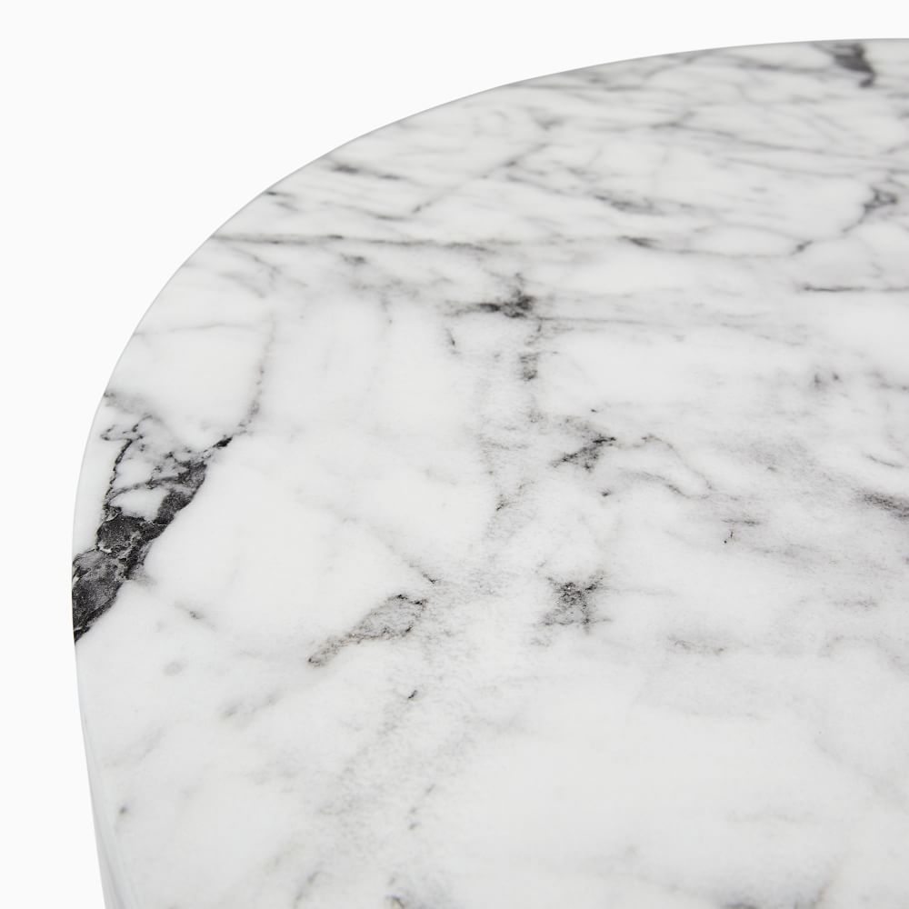 Marbled Drum Outdoor Coffee Table thumbnail 3